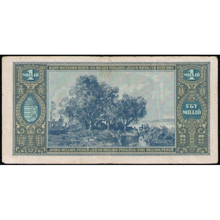 Венгрия 1000000 Пенго 1945 год 