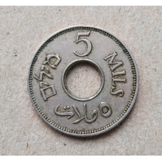 Палестина 5 Мил 1939 год