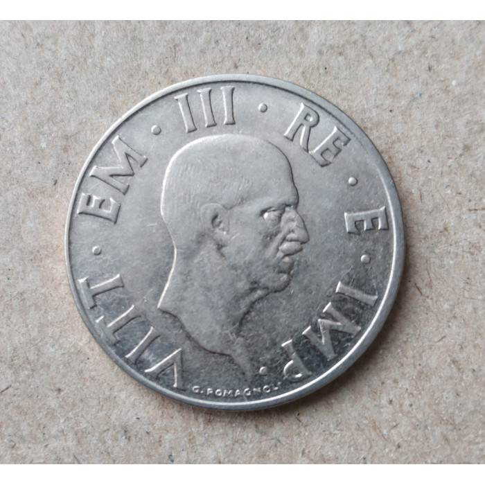 Италия 2 Лиры 1940 год