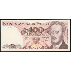 Польша 100 Злотых 1982 год , UNC
