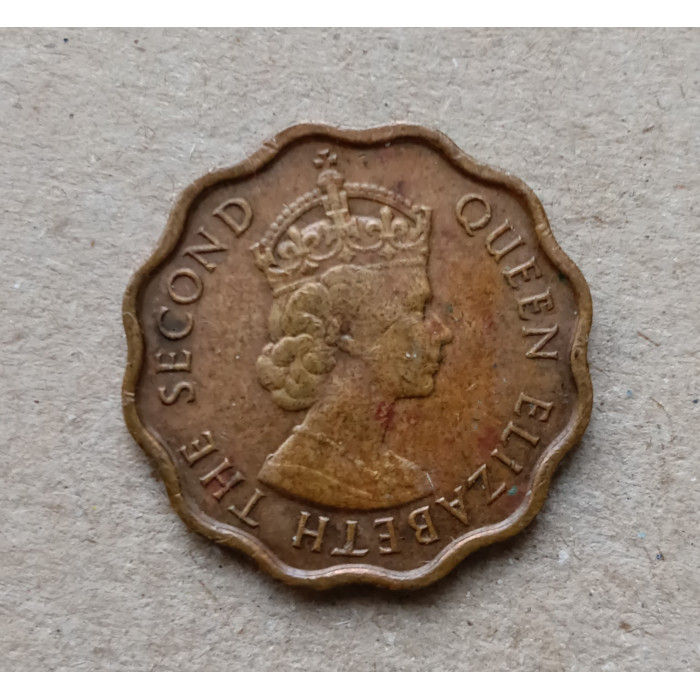 Белиз 1 Цент 1976 год , Елизавета 2