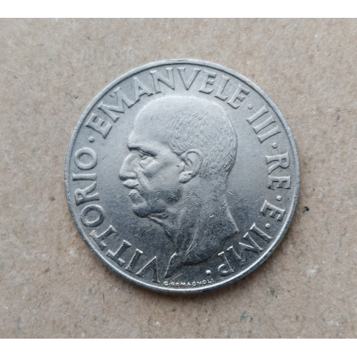 Италия 1 лира 1940 год