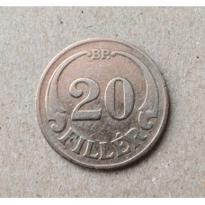 Венгрия 20 Филлеров 1926 год