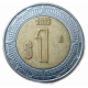 Мексика 1 Песо 2002 год , Биметалл