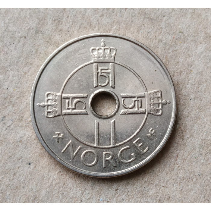 Норвегия 1 Крона 2004 год 