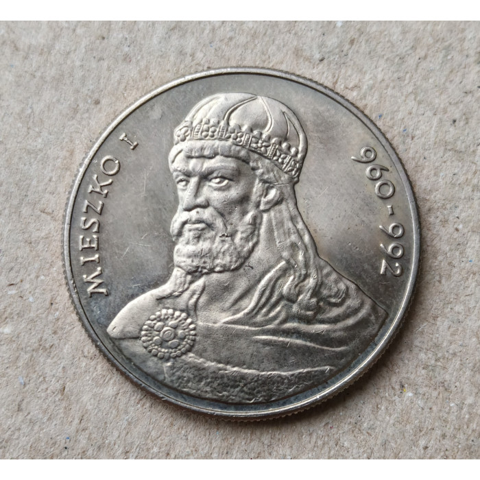 Польша 50 злотых 1979 год , Князь Мешко I 