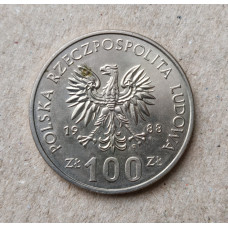 Польша 100 злотых 1988 год , Королева Ядвига