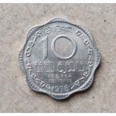 Шри-Ланка 10 Центов 1978 год