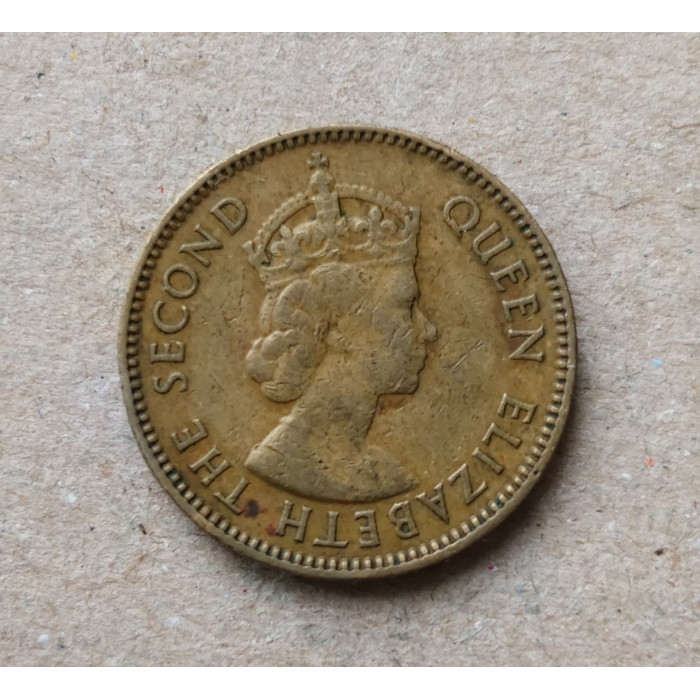 Гонконг 10 центов 1958 год , Елизавета 2