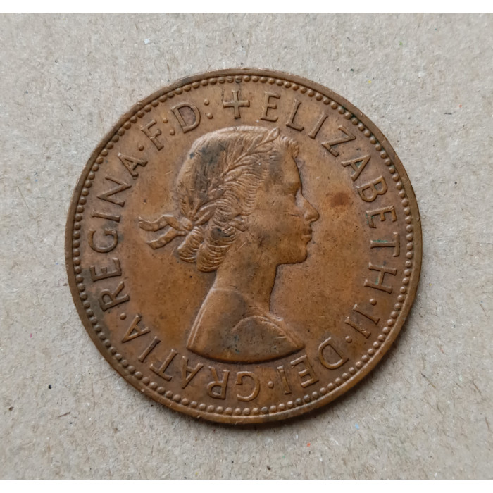 Великобритания 1 пенни 1964 год