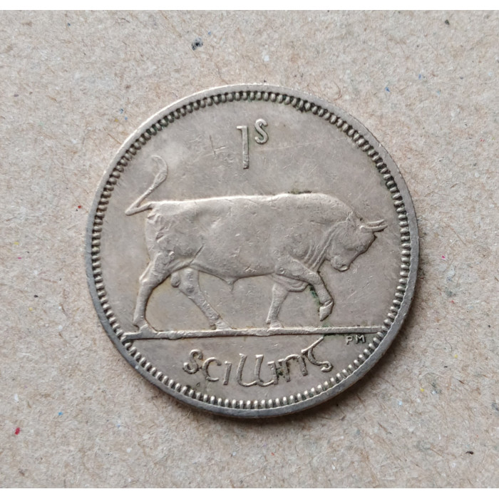Ирландия 1 Шиллинг 1962 год , Бык