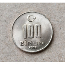 Турция 100000 Лир 2003 год