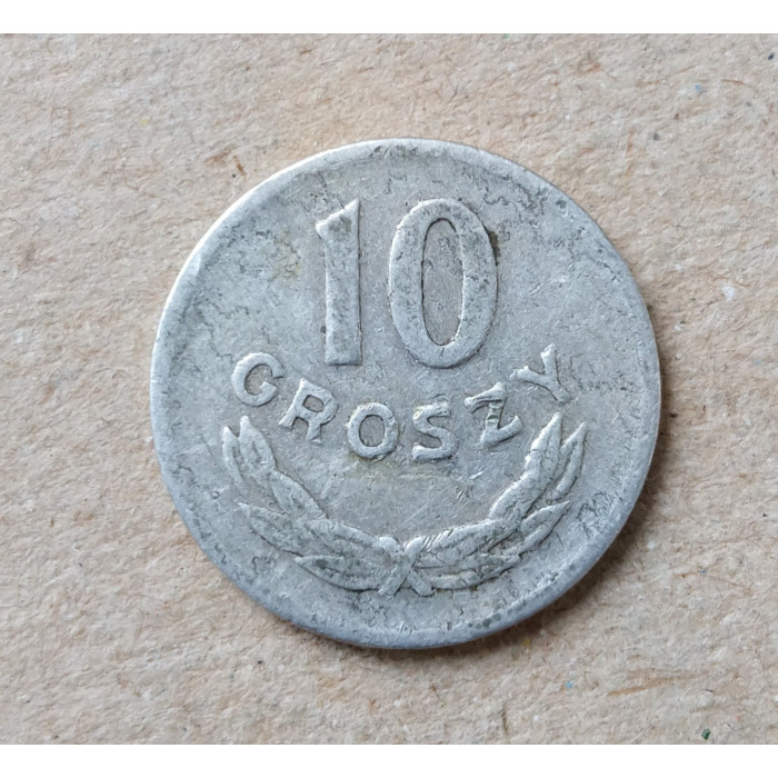 Польша 10 Грошей 1949 год