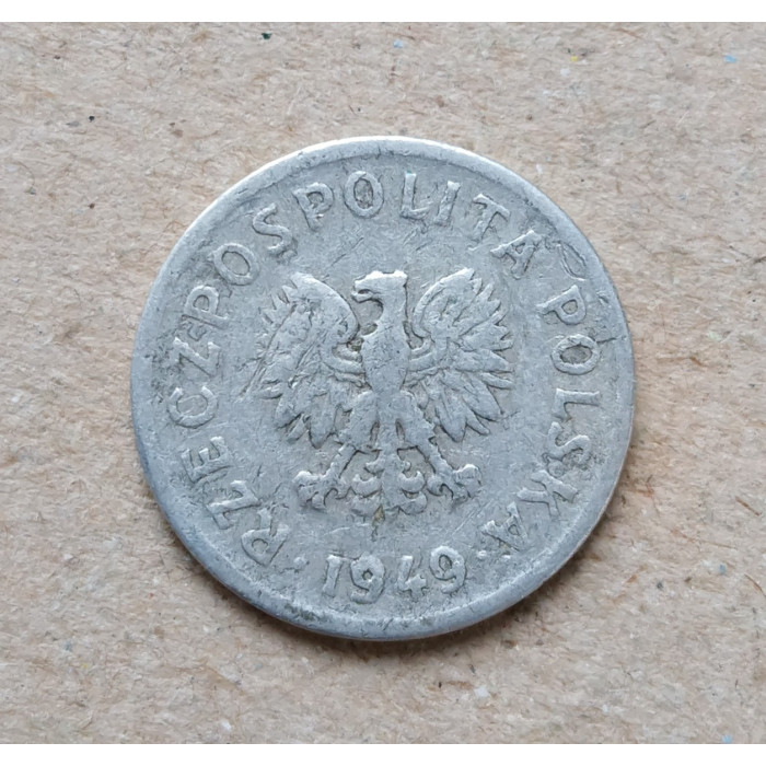 Польша 10 Грошей 1949 год