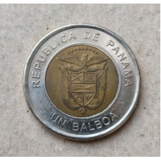 Панама 1 Бальбоа 2011 год , Васко Нуньес де Бальбоа , Биметалл