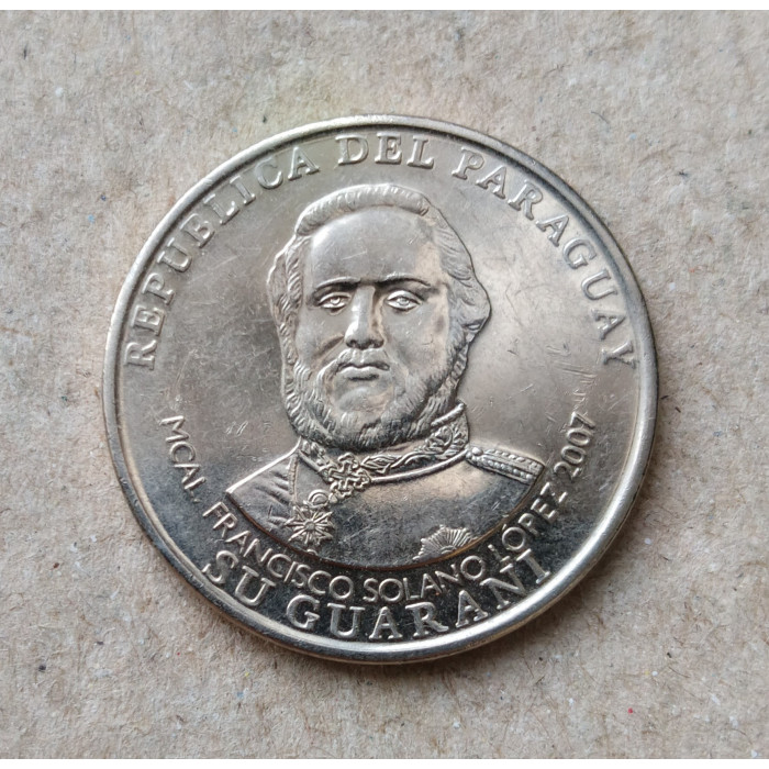Парагвай 1000 Гуарани 2007 год , Франсиско Солано Лопес