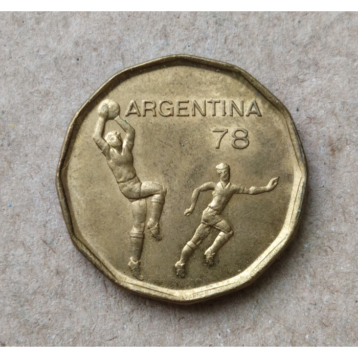 Аргентина 20 Песо 1977 год , Чемпионат мира по футболу 1978 года