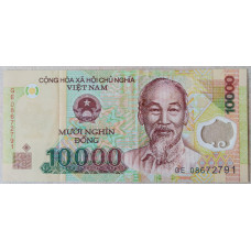 Вьетнам 10000 Донг 2008 год , Хо Ши Мин , Полимер