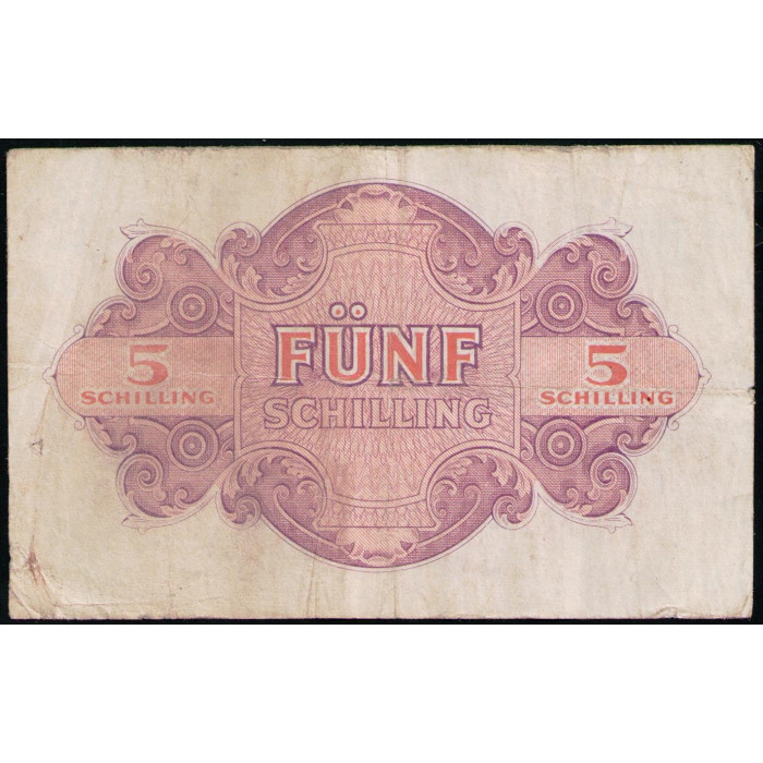 Австрия 5 шиллингов 1944 год