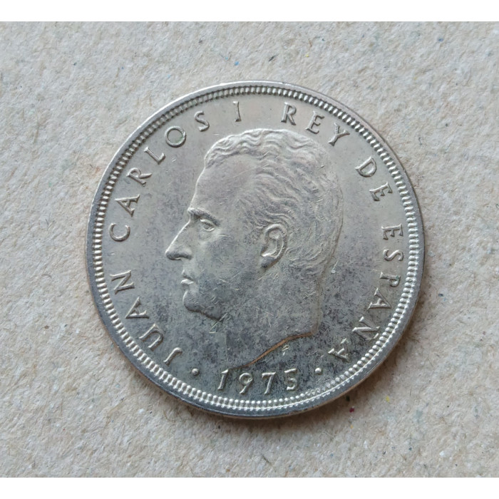 Испания 5 Песет 1978 год , Хуан Карлос 1