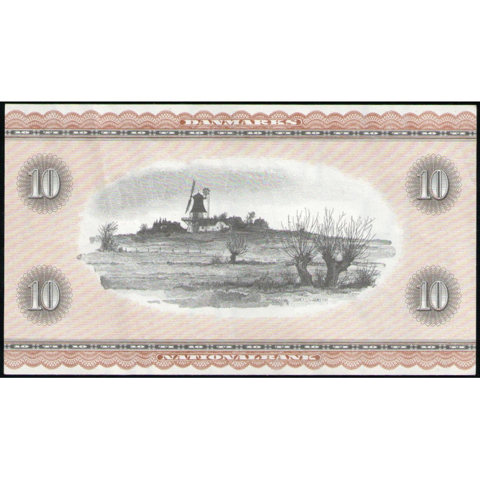 Дания 10 Крон 1974 год , XF