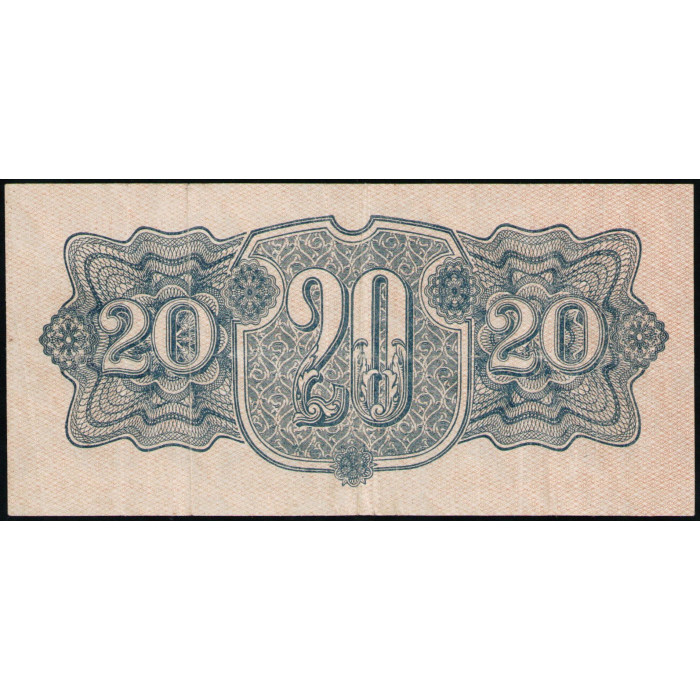 Чехословакия 20 Крон 1944 год