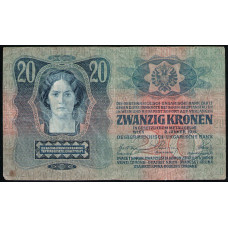 Австрия 20 Крон 1913 год  , Австро-Венгерия