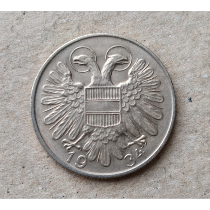 Австрия 1 Шиллинг 1934 год