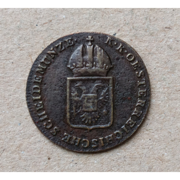Австрия 1/4 Крейцера 1816 год