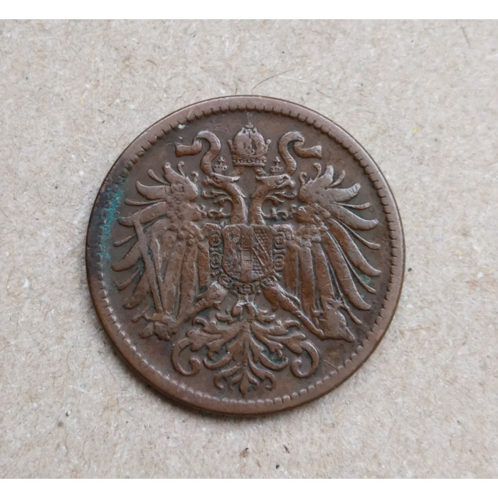 Австрия 2 Геллера 1912 год