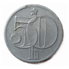 Чехословакия 50 Геллеров 1978 год