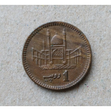 Пакистан 1 Рупия 1999 год , Мавзолей , Мухаммад Али Джинна