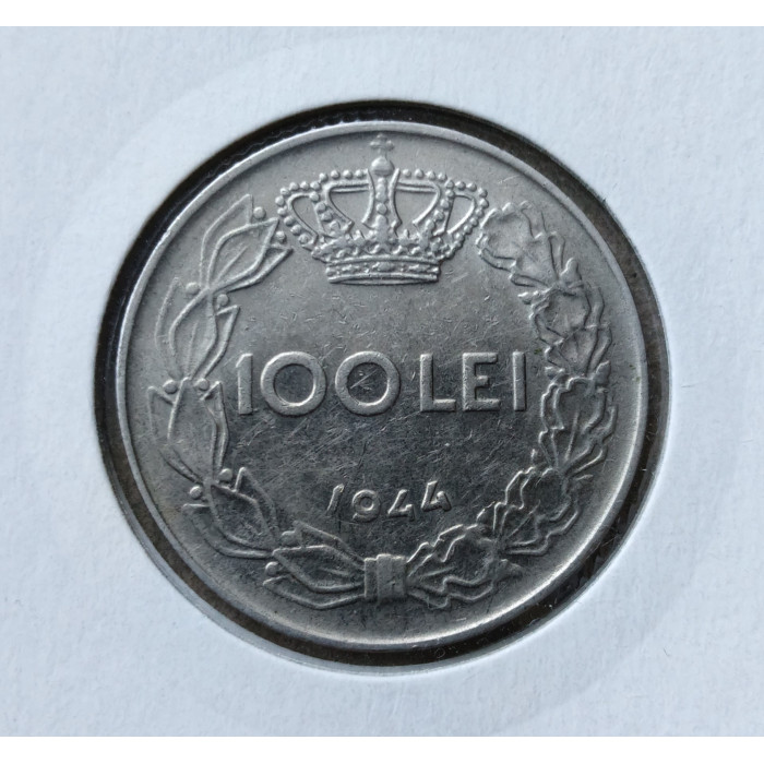 Румыния 100 Леев 1944 год , Король Михай 1