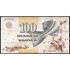 Фарерские острова 100 крон 2011 год