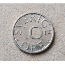 Швеция 10 Эре 1981 год
