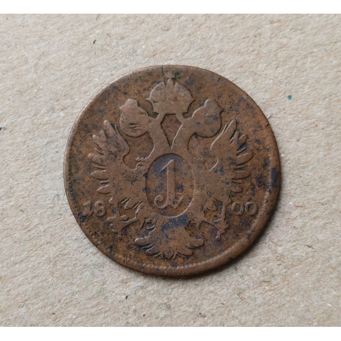 Австрия 1 крейцер 1800 год