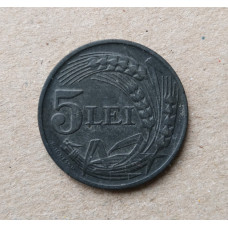 Румыния 5 леев 1942 год