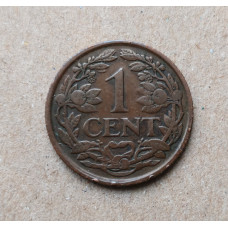Нидерланды 1 Цент 1928 год