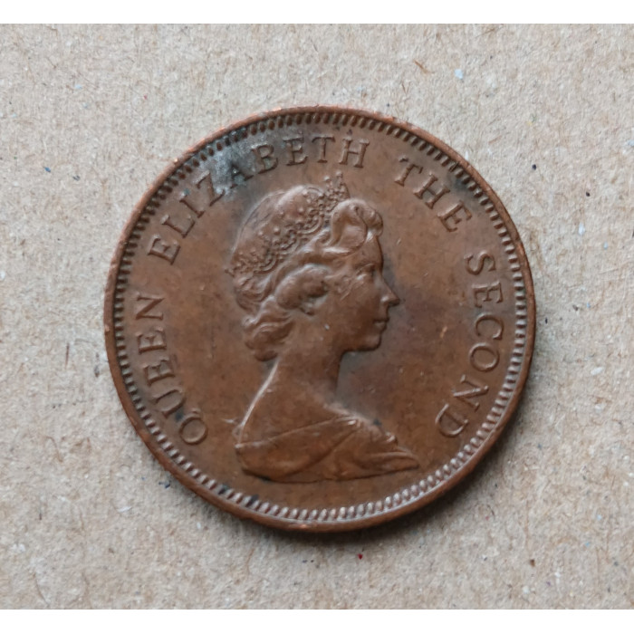 Джерси 1 Новый пенни 1980 год