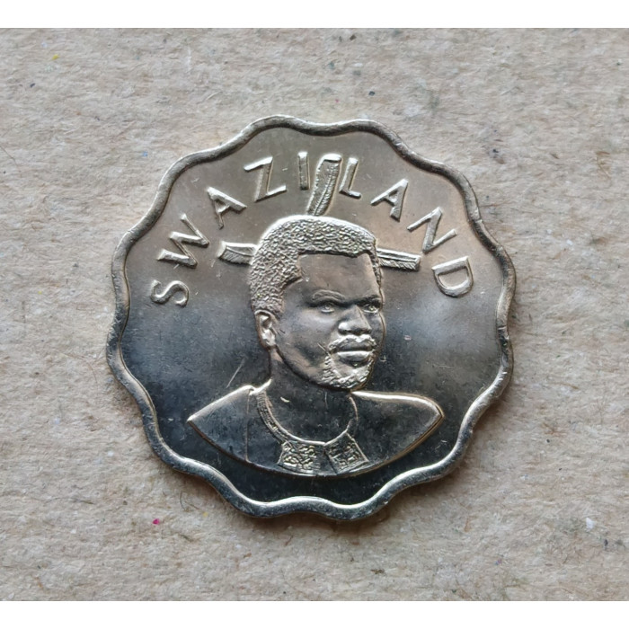 Свазиленд 5 Центов 2002 год , Лилия