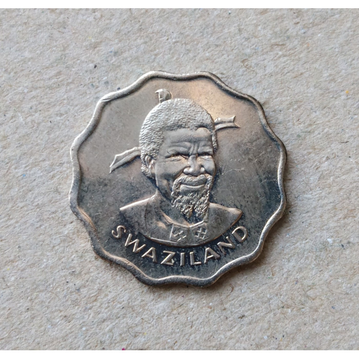 Свазиленд 5 Центов 1975 год , Лилия