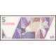 Аруба 5 Флоринов 1990 год , VF