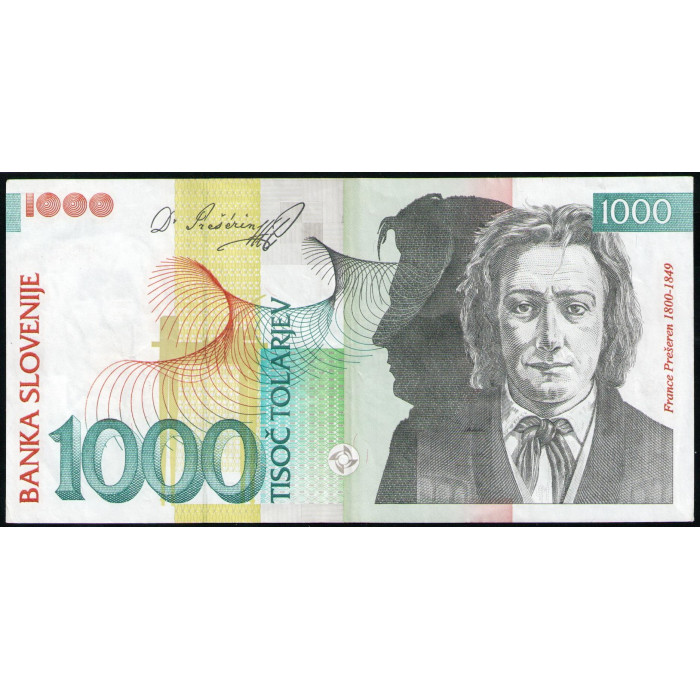 Словения 1 000 Толаров 2004 год