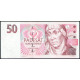 Чехия 50 Крон 1997 год , AUNC , Святая Анежка Чешская