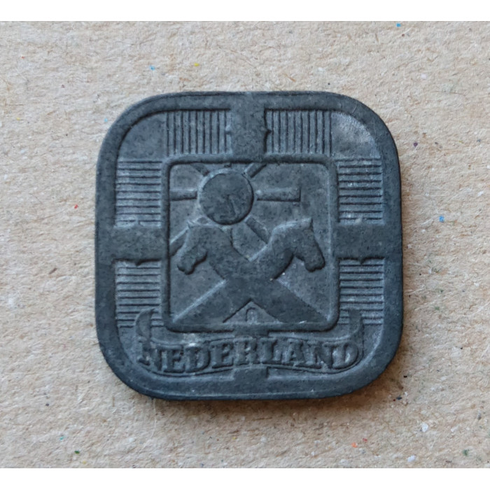 Нидерланды 5 центов 1942 год