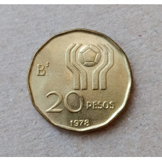 Аргентина 20 Песо 1978 год , Чемпионат мира по футболу 1978 года