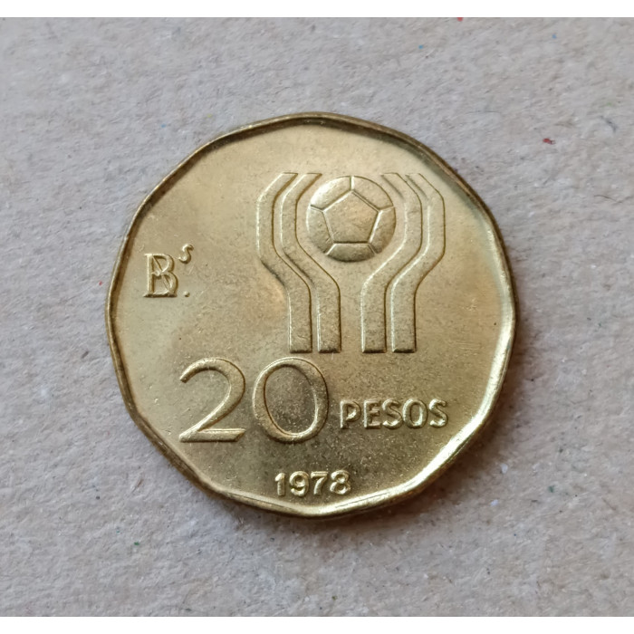 Аргентина 20 Песо 1978 год , Чемпионат мира по футболу 1978 года