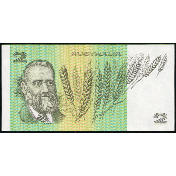 Австралия 2 Доллара 1985 год , АUNC , Джон Макартур , Овца 