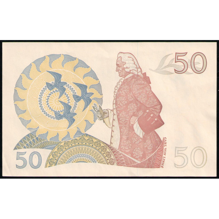 Швеция 50 Крон 1990 год , XF
