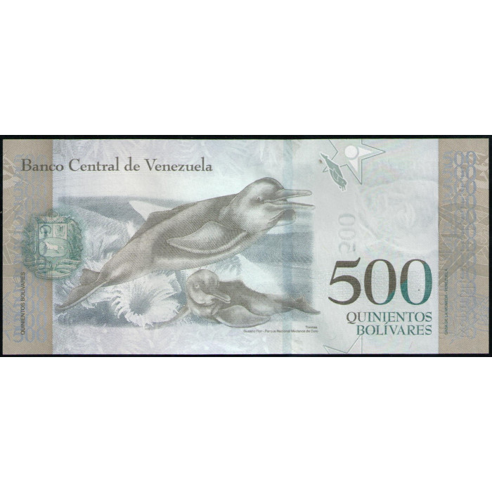 Венесуэла 500 Боливар 2017 год , UNC